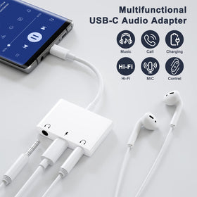 Inverse Net DAC-enabled adapter delivers high-res audio up to 24bit/96kHz.