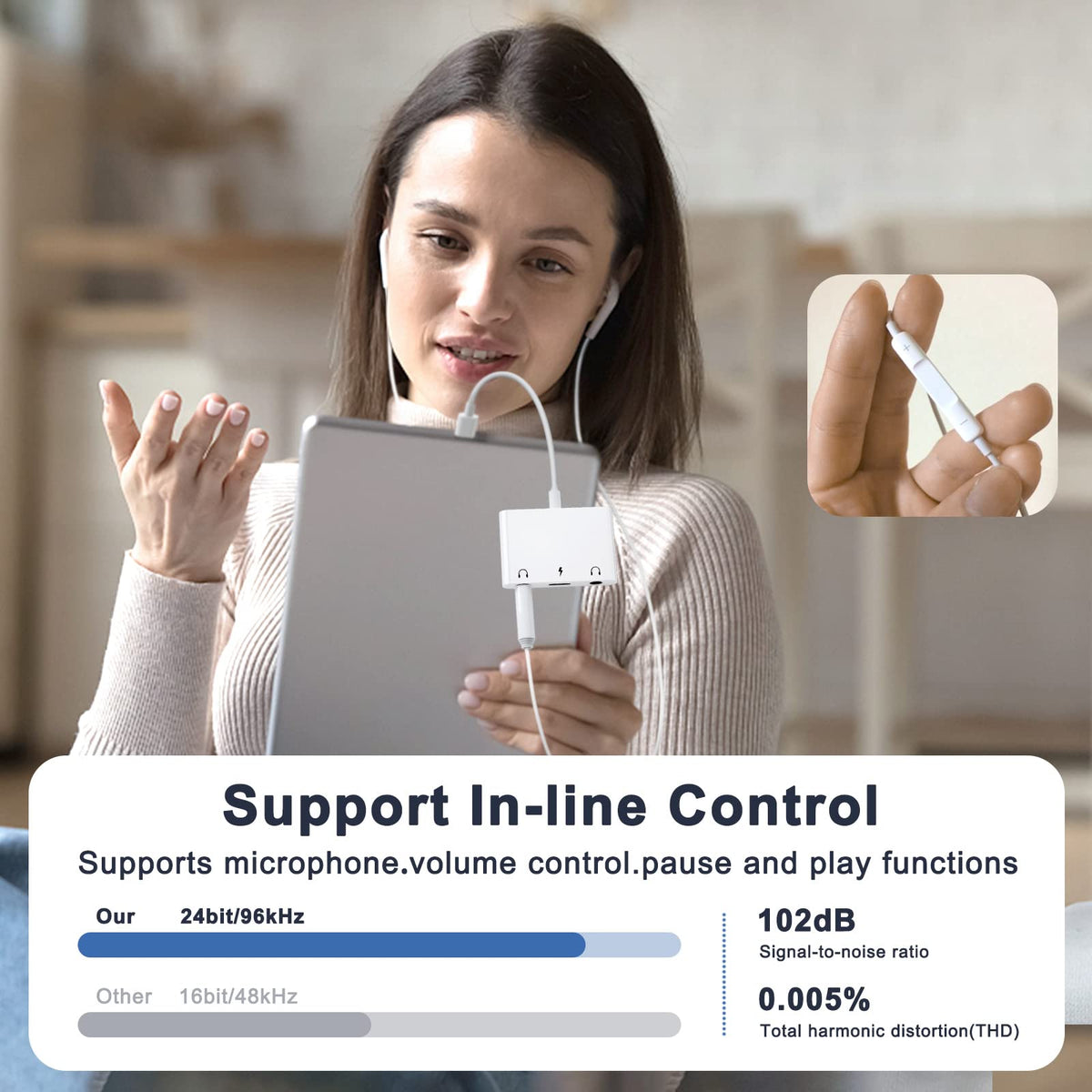 Inverse Net USB-C compatibility with latest devices and tablets.