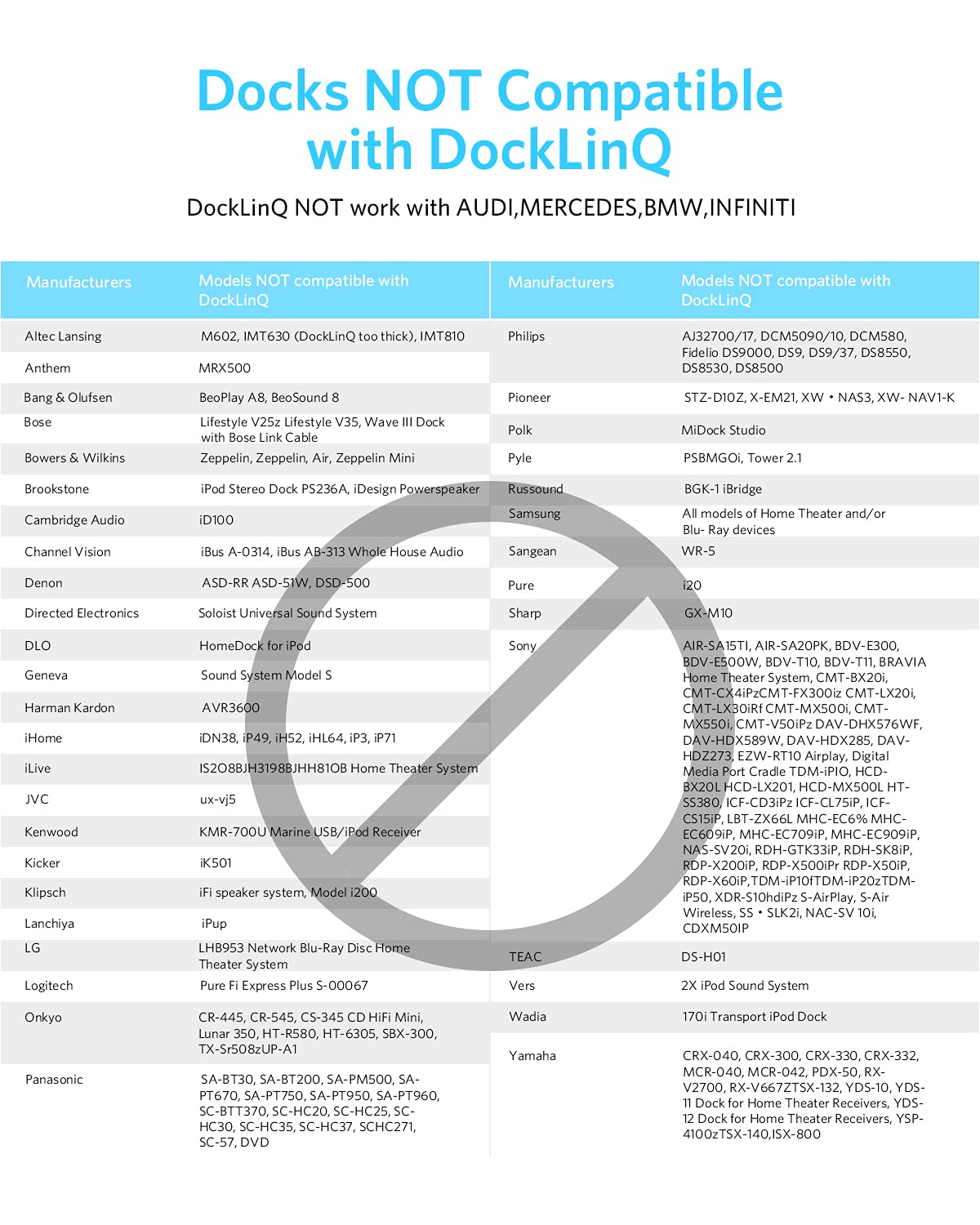 INVERY DockLinQ Pro next to a credit card size comparison showing compact portability benefit