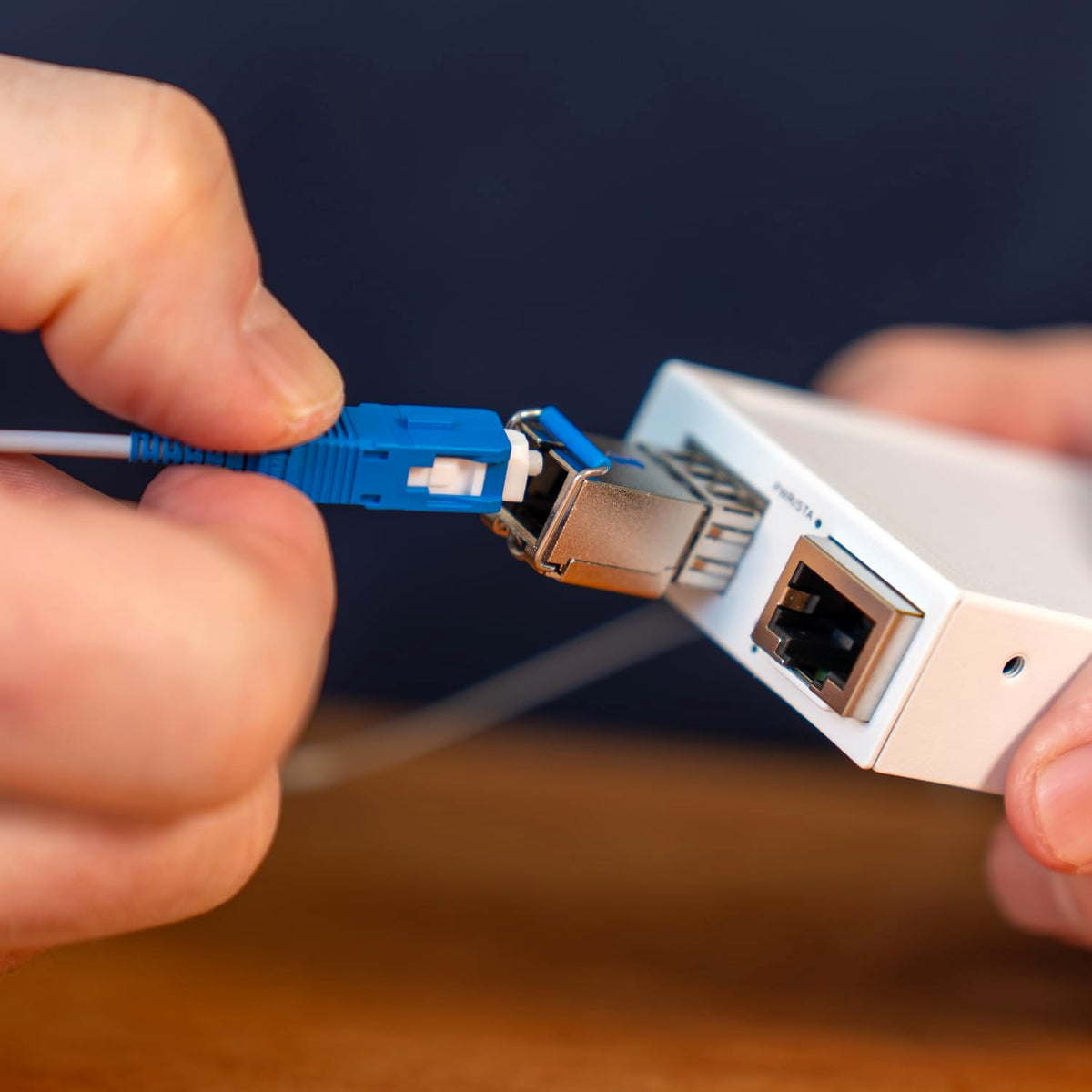 InvisiLight suitable for apartments or offices needing reliable wired connectivity.