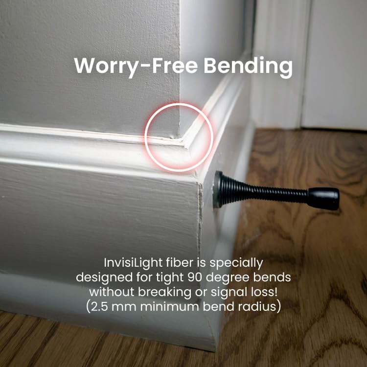 InvisiLight included adhesive and tools for easy DIY setup.