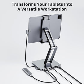 INVZI MagHub aluminum build complements iPad aesthetics and durability