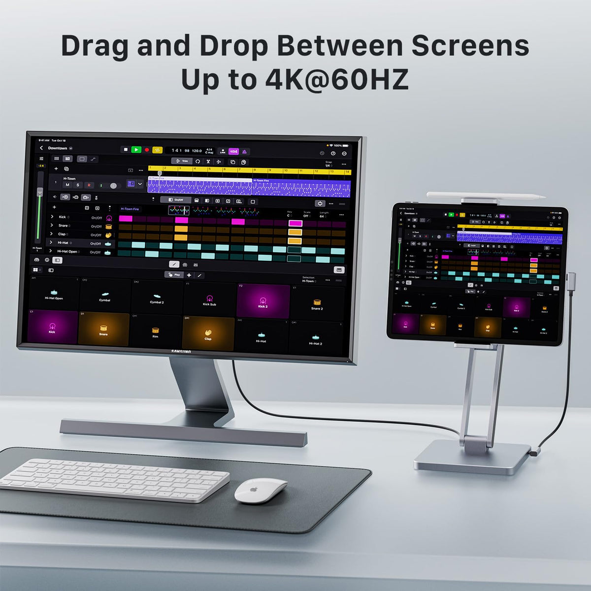 INVZI MagHub with 4K HDMI delivers crisp external display output