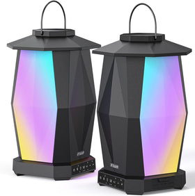 Inwa MZ-320 outdoor speaker tied together for expansive wireless audio.