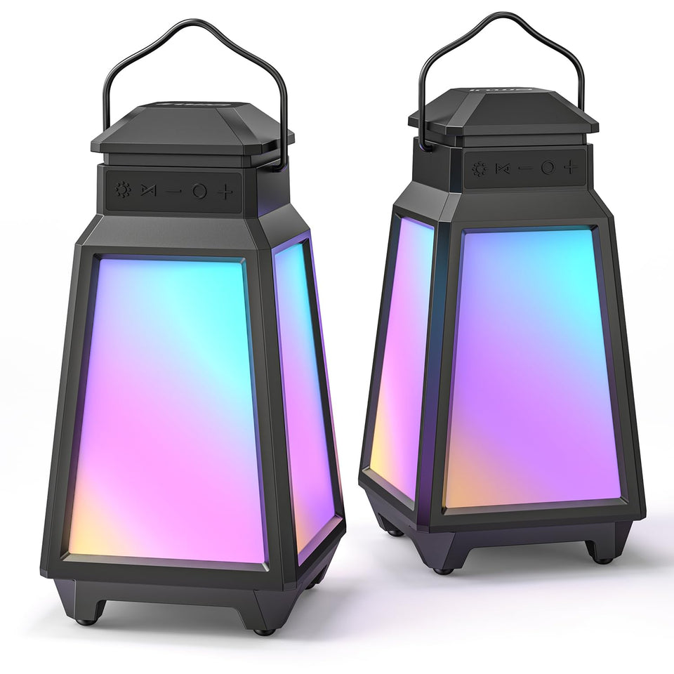 Inwa sync multi-speakers enable wireless linking for a seamless party sound in decks and yards.