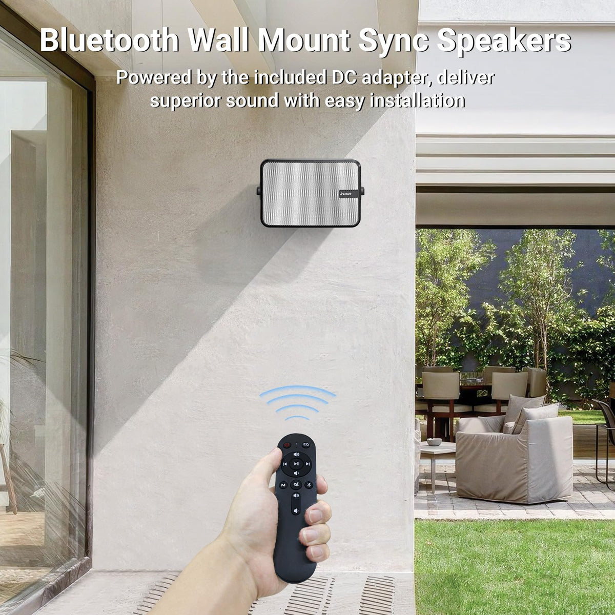 Inwa sync-capable speakers network enables expansive multi-room sound.
