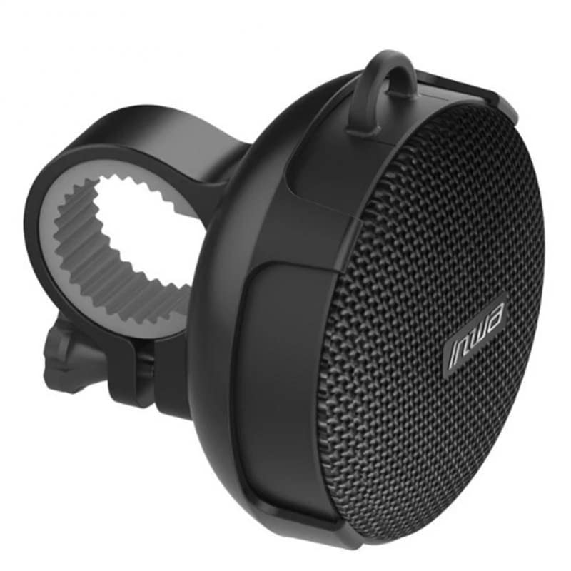 Inwa waterproof mini speaker by the pool for weather-ready listening.