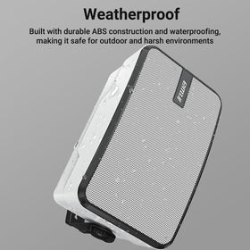 Inwa weatherproof wall enclosure withstands splashes and rain.