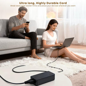 INZOFI power cord and charger shown together for ready use