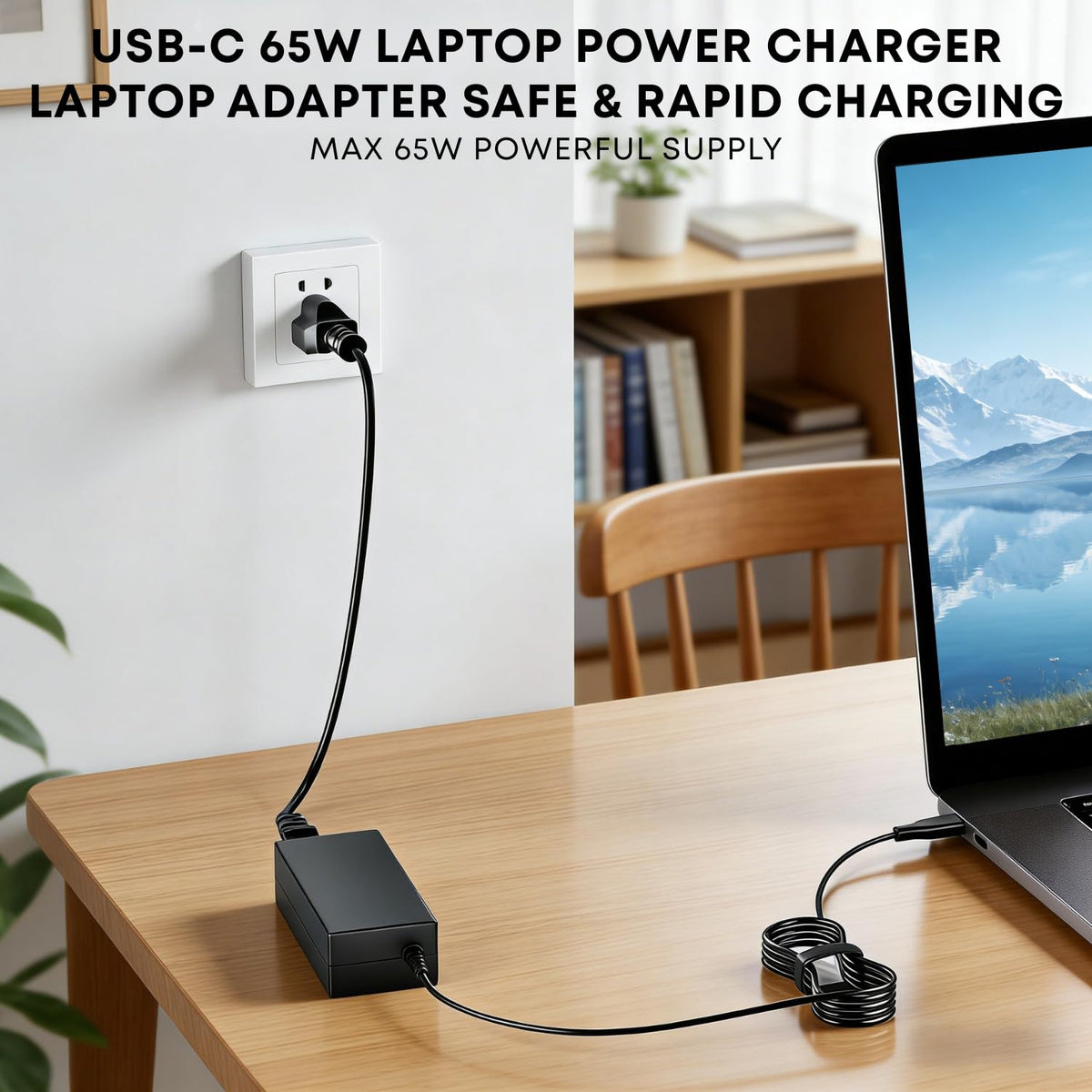 INZOFI USB-C charger with safety protections for safe charging.