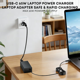 INZOFI USB-C charger with safety protections for safe charging.