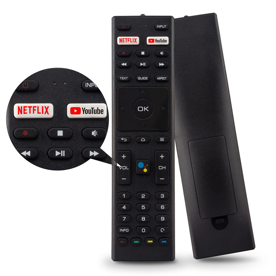 IOEALD RM-C3329 front view showing full button layout for easy control