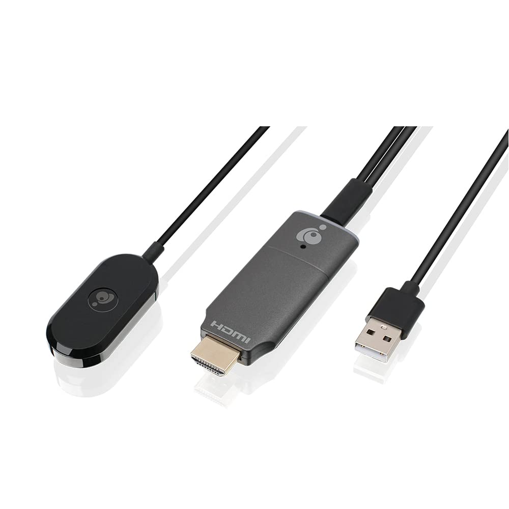 IOGEAR MINI side profile highlighting small footprint for neat installations