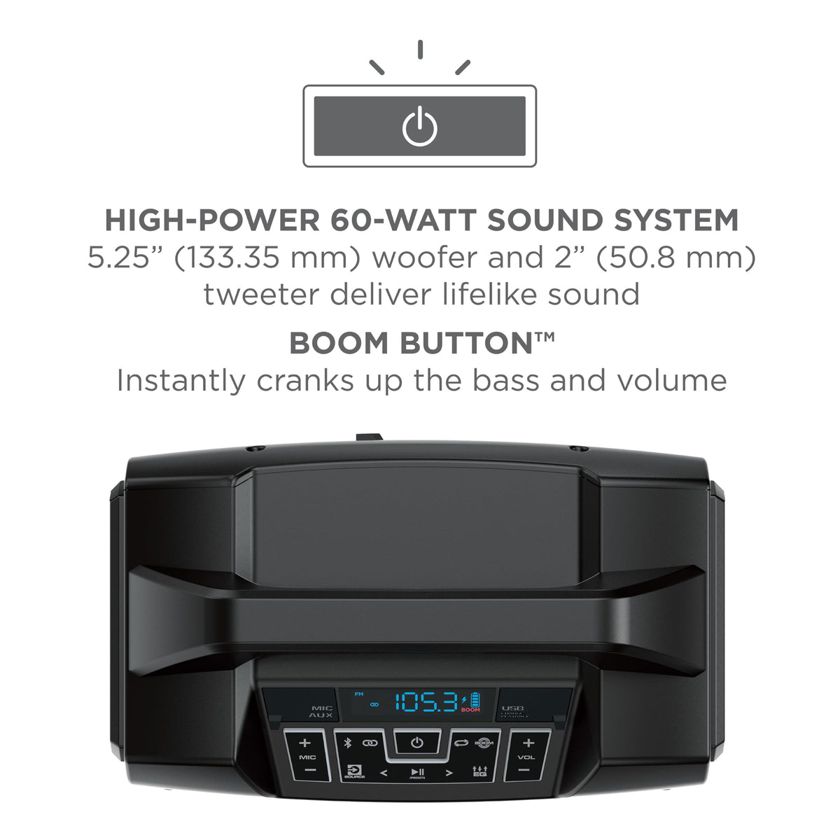 ION Sport Boom Bluetooth setup, quick wireless pairing for seamless streaming