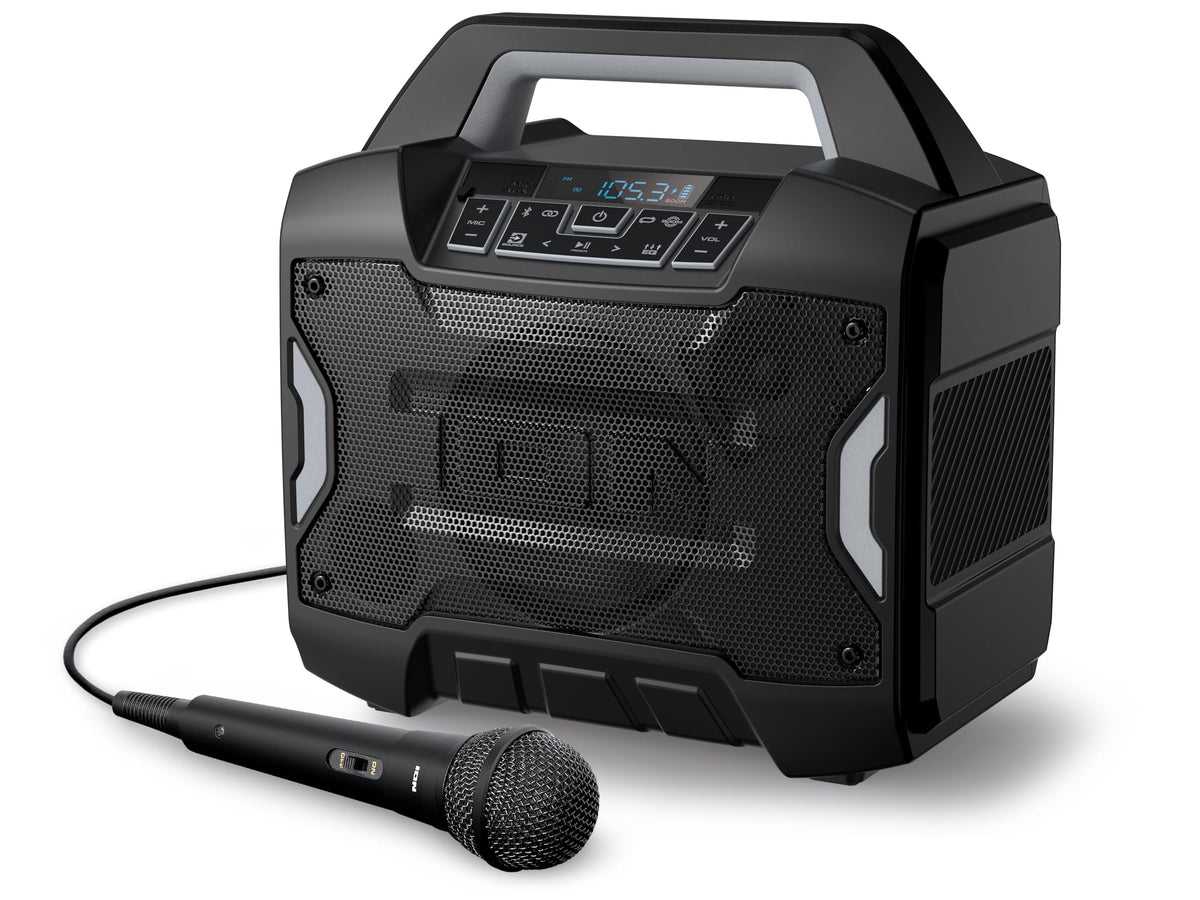 ION Sport Boom front view, a powerful outdoor speaker for gatherings