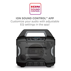 ION Sport Boom top handle, easy portability for on-the-go listening