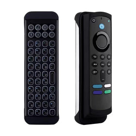 iPazzPort mini keyboard with remote case for Fire TV enables fast text entry.