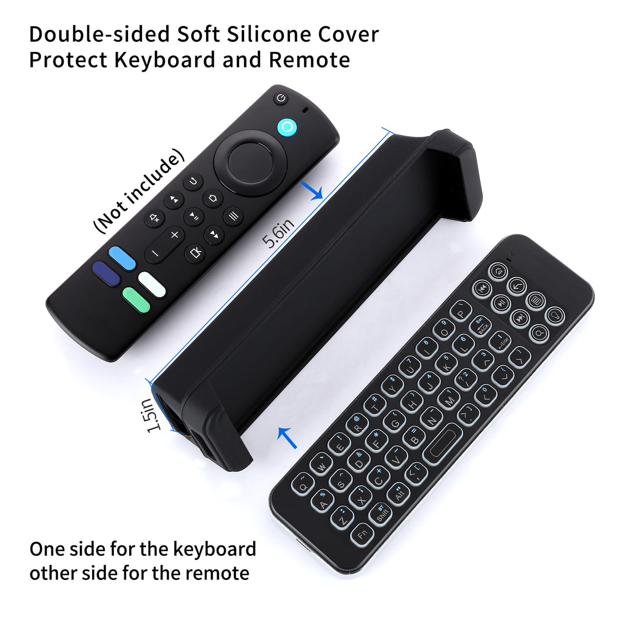 iPazzPort voice remote case supports second and third generation remotes.