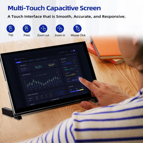 iPistBit side ports showing HDMI, headphone jack and volume controls for flexibility