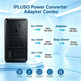 IPLUSO CE EMC ROHS FCC LVD certifications ensure safety and reliability.