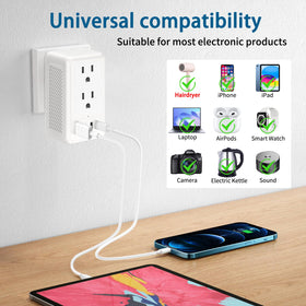 IPLUSO held in hand for scale showing compact size and easy packing advantage
