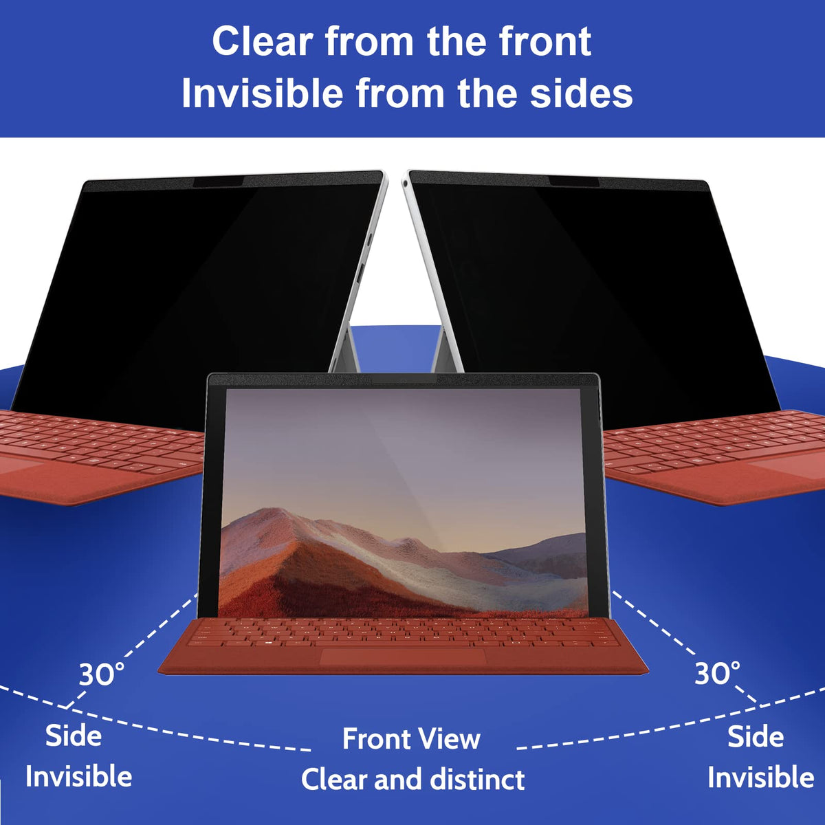 IPROKKO matte texture detail reducing glare for comfortable viewing