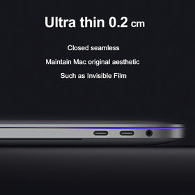 IPROKKO size comparison with MacBook closed showing perfect fit benefit