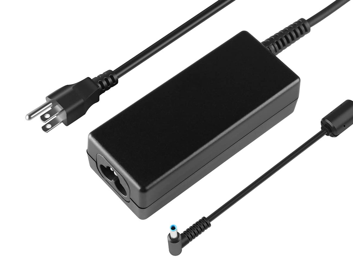 IPWRPRO 45W AC charger side view showing slim design for desk setups.