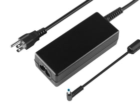IPWRPRO 45W AC charger side view showing slim design for desk setups.