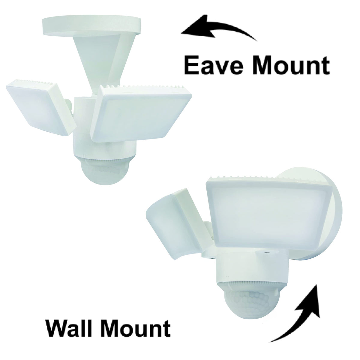IQ America exit detection activates from beneath for immediate lighting when approaching exits.