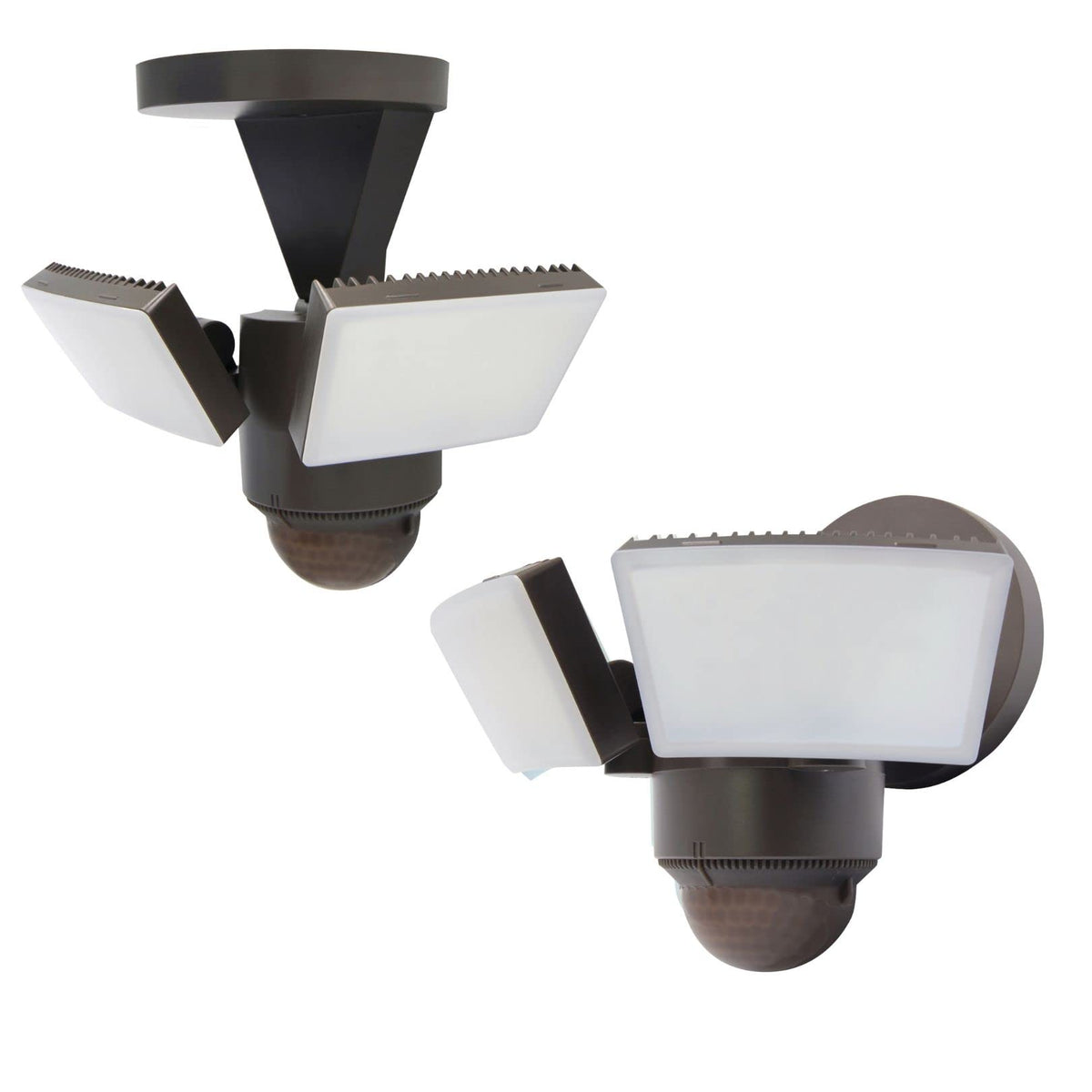 Adjustable time-on settings tailor lighting duration.
