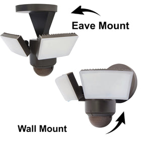 Delivers reliable outdoor security lighting for driveways and paths.