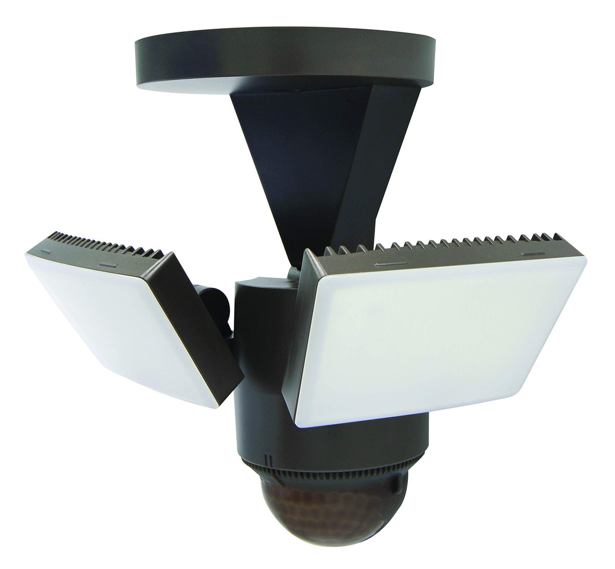 IQ America LED floodlight 1100 lumens for bright outdoor illumination.