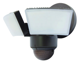 Weatherproof floodlight suitable for year-round security.