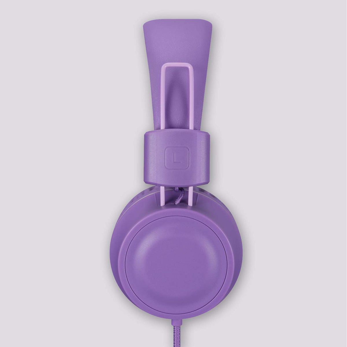iRAG J01 lavender folded view shows travel-friendly, compact form