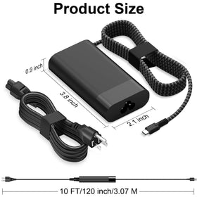 Iretod 65W USB-C charger packaging; compact box for easy storage.