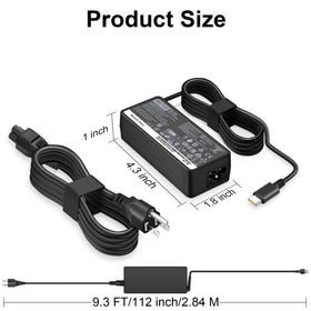 Iretod USB-C charger for Lenovo Chromebook delivers steady power for school or remote tasks