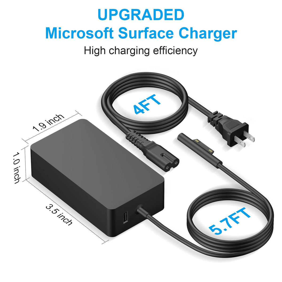 Iretod travel-ready power solution for Surface devices.