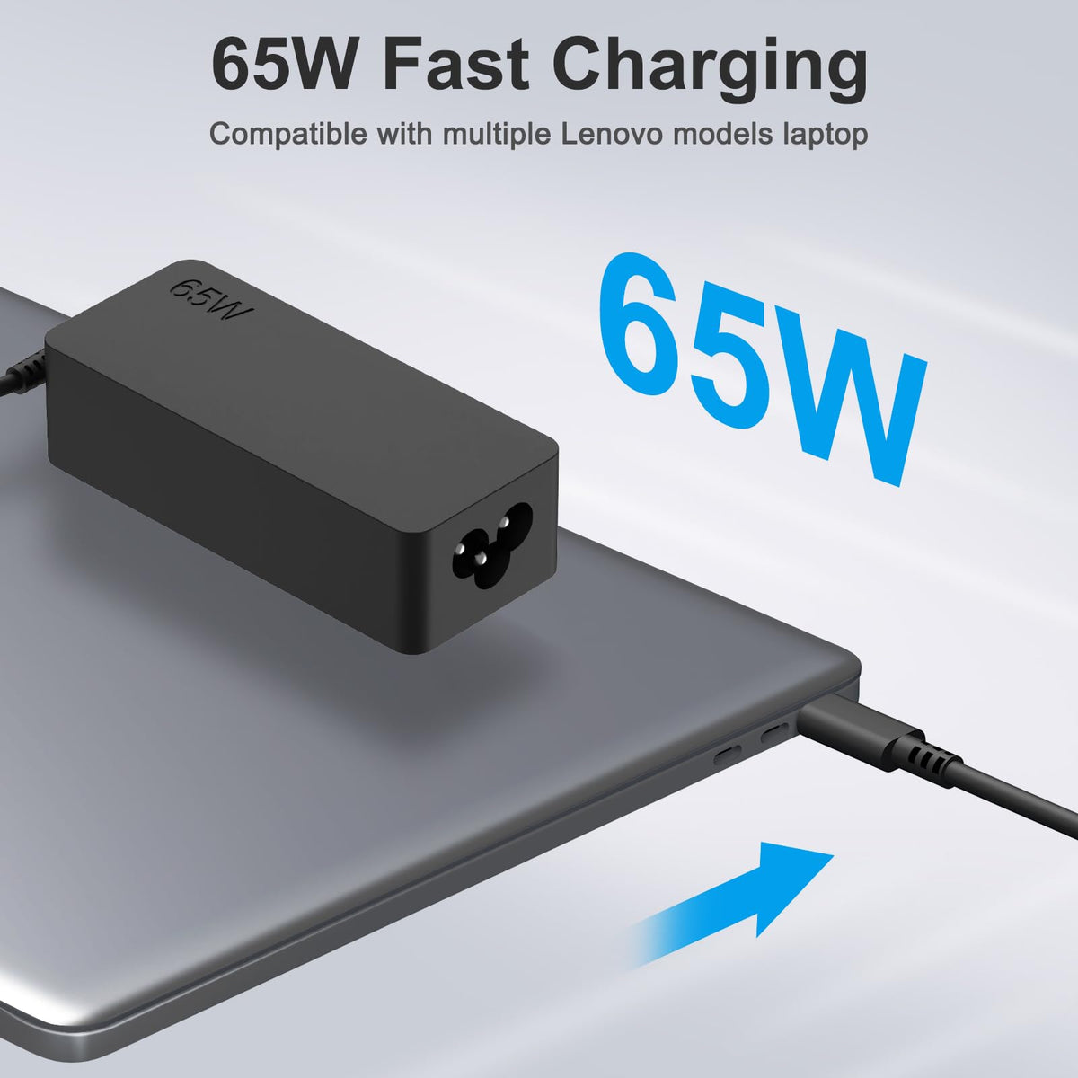 Iretod 65W USB-C PD outputs support multiple voltages for versatile device compatibility