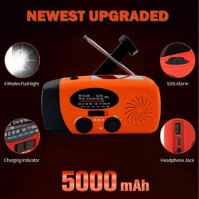 iRonsnow AM/FM radio captures local broadcasts during outdoor adventures.