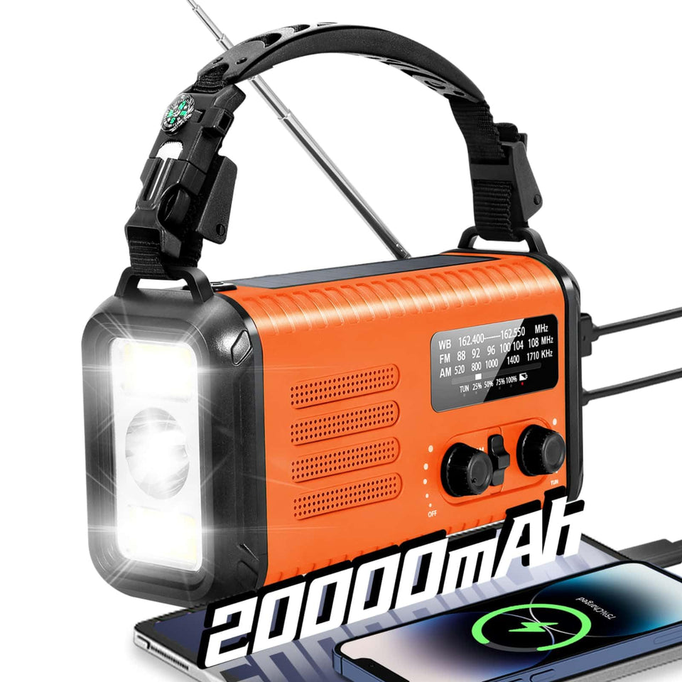 iRonsnow Condor front view showing controls and speaker, reliable emergency communication