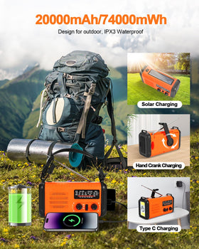 iRonsnow Condor handle tools close-up showing compass and fire starter, multi-use preparedness