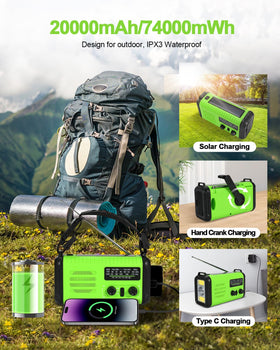 iRonsnow Condor size comparison next to smartphone to show compact portable capacity