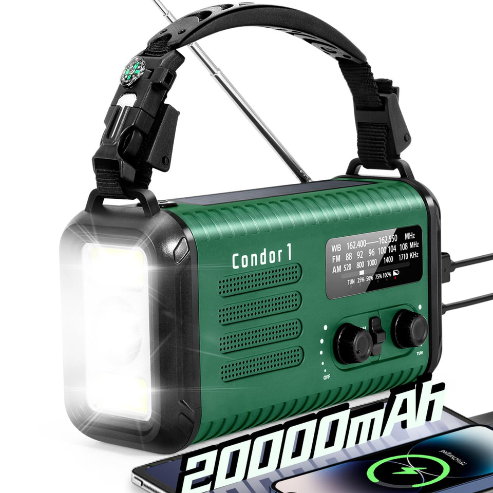 iRonsnow Condor 1 front panel showing controls and speaker for reliable alerts