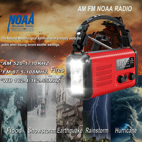 iRonthunder flashlight and reading lamp illuminated, providing long-lasting visibility