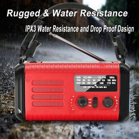 iRonthunder handle tools with compass and whistle, helping navigation and signaling