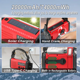 iRonthunder solar panel detail on side, providing renewable power when outdoors
