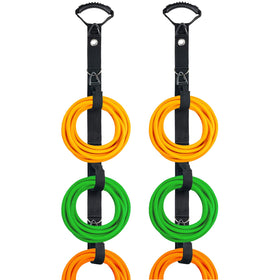 Ironwarrior extension cord organizer main strap with D-ring for quick access