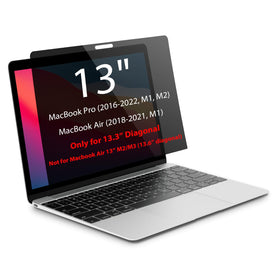 IRUYO FL front view showing 13-inch privacy protector, protects screen content