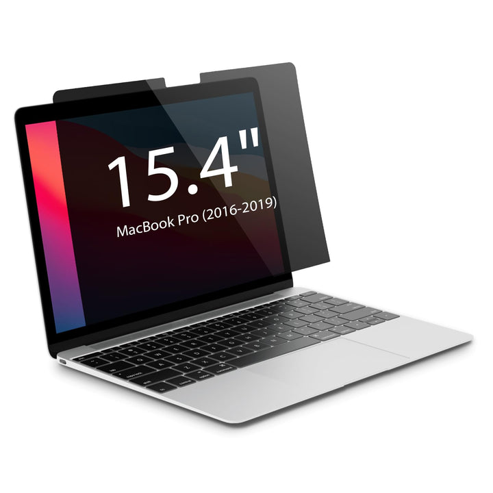 IRUYO FL front view on MacBook Pro showing neat fit and secure protection